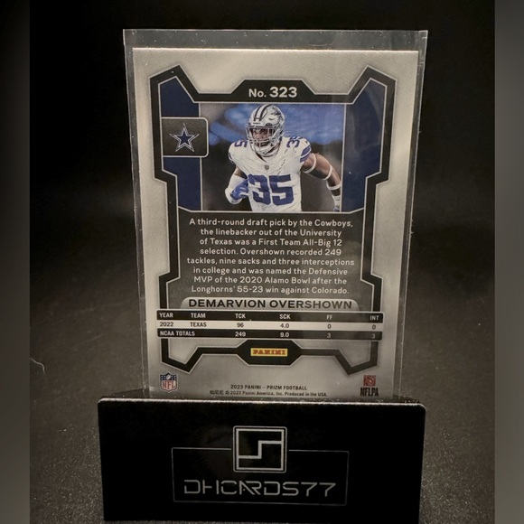 2023 Panini Prizm Demarvion Overshown RC - Picture 2 of 2